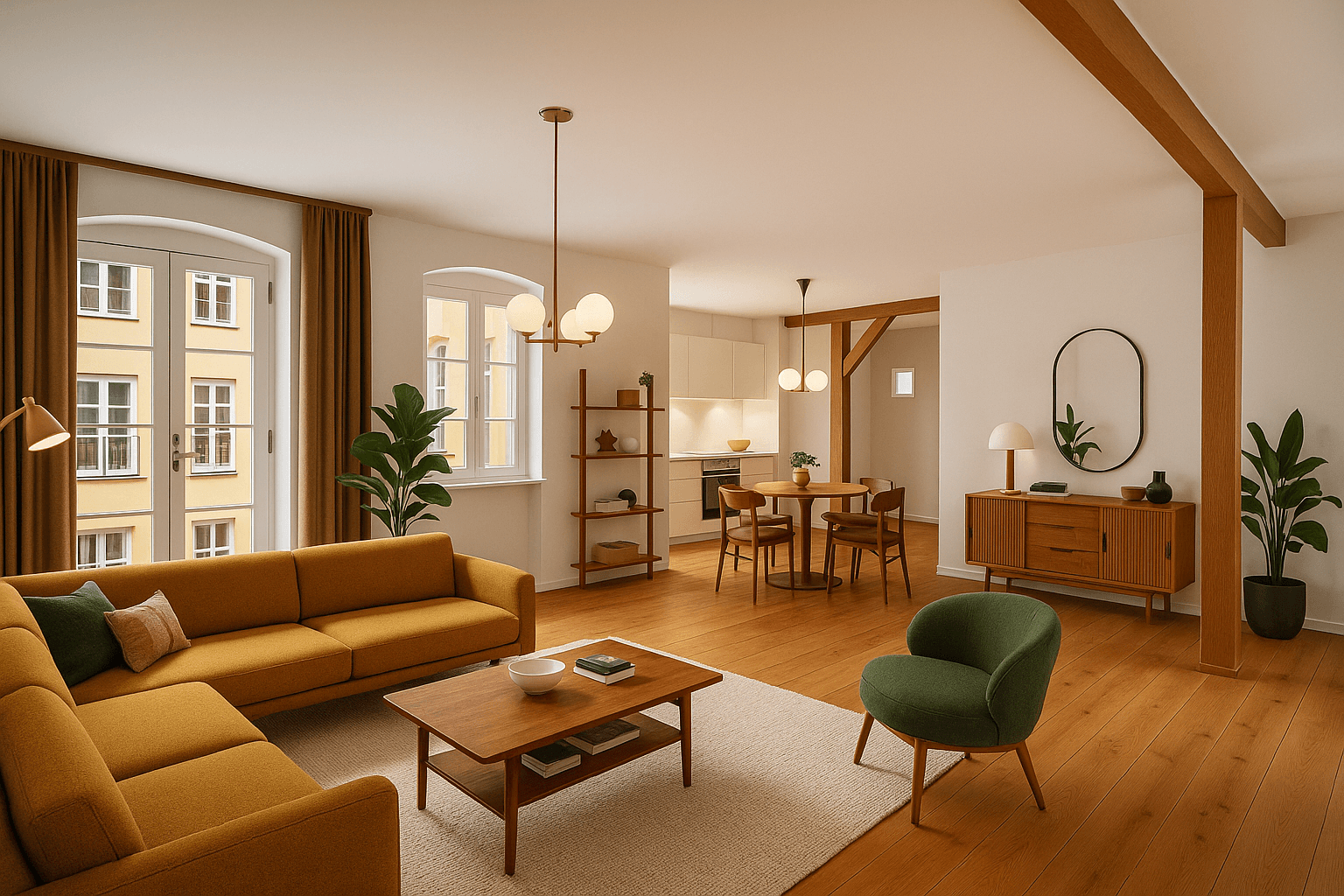 Room transformation comparison - after